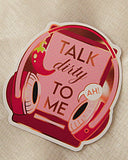 Talk Dirty to Me bookish sticker by Pinstory