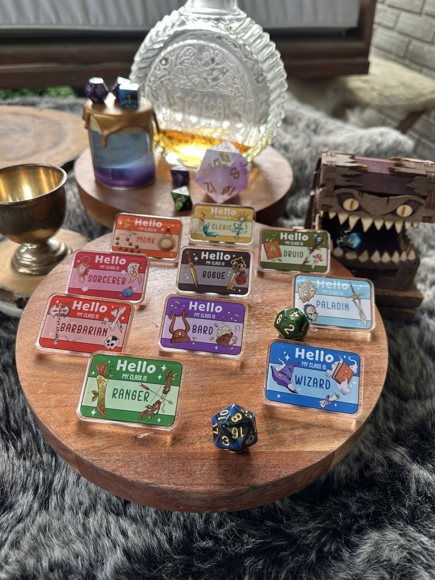 DnD Class Badges