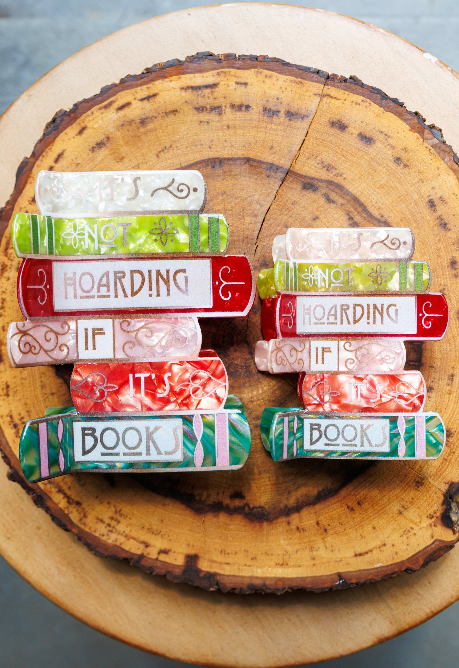 Bookish HairClips