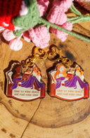 Time to Wine Down and Read Some Smut keychain and Kindle charm by Pinstory