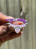 "Good Girl" Choker Enamel Pin