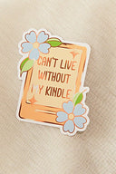 Can't Live Without My Kindle bookish sticker by Pinstory