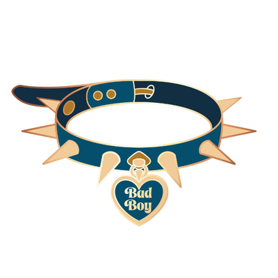 Bad Boy choker pin