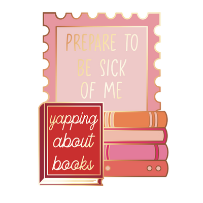 Yapping about books pin